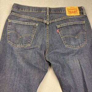 mens levis 559 jeans 34x30 DARK WASH BUTTON FLY